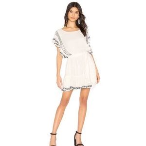 Free People White Embroidered dress: Worn once